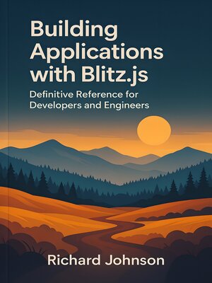 cover image of Building Applications with Blitz.js